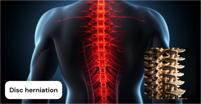 Disc herniation / Bulging disc Disc herniation / Bulging disc